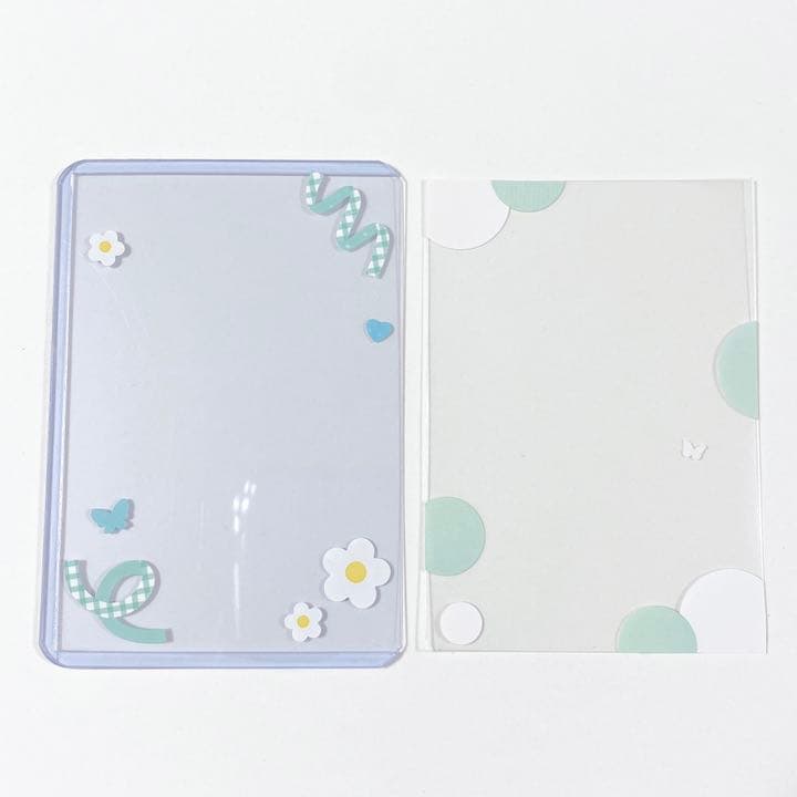 【オーダーページ】デコトレカケース・デコスリーブ ミントセット②