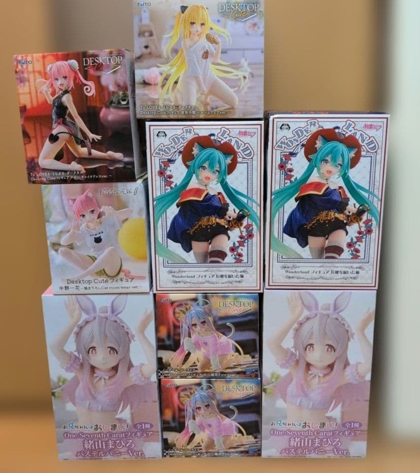美少女系 フィギュアまとめ売 Wonderland 初音ミク 長靴を履いた猫9個