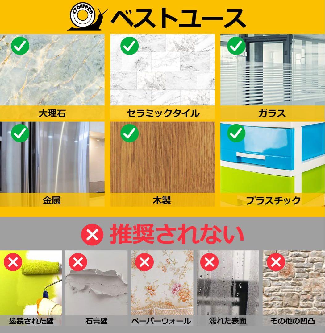 【2,3,4,5個買い割あり！】CZOFFPRO 両面テープ 壁テープ