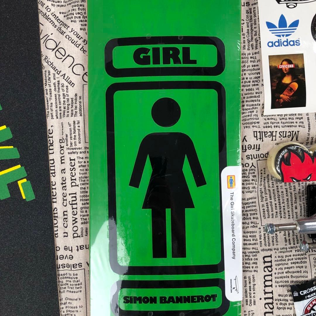 GIRL スケボー デッキデッキ セット 8.0