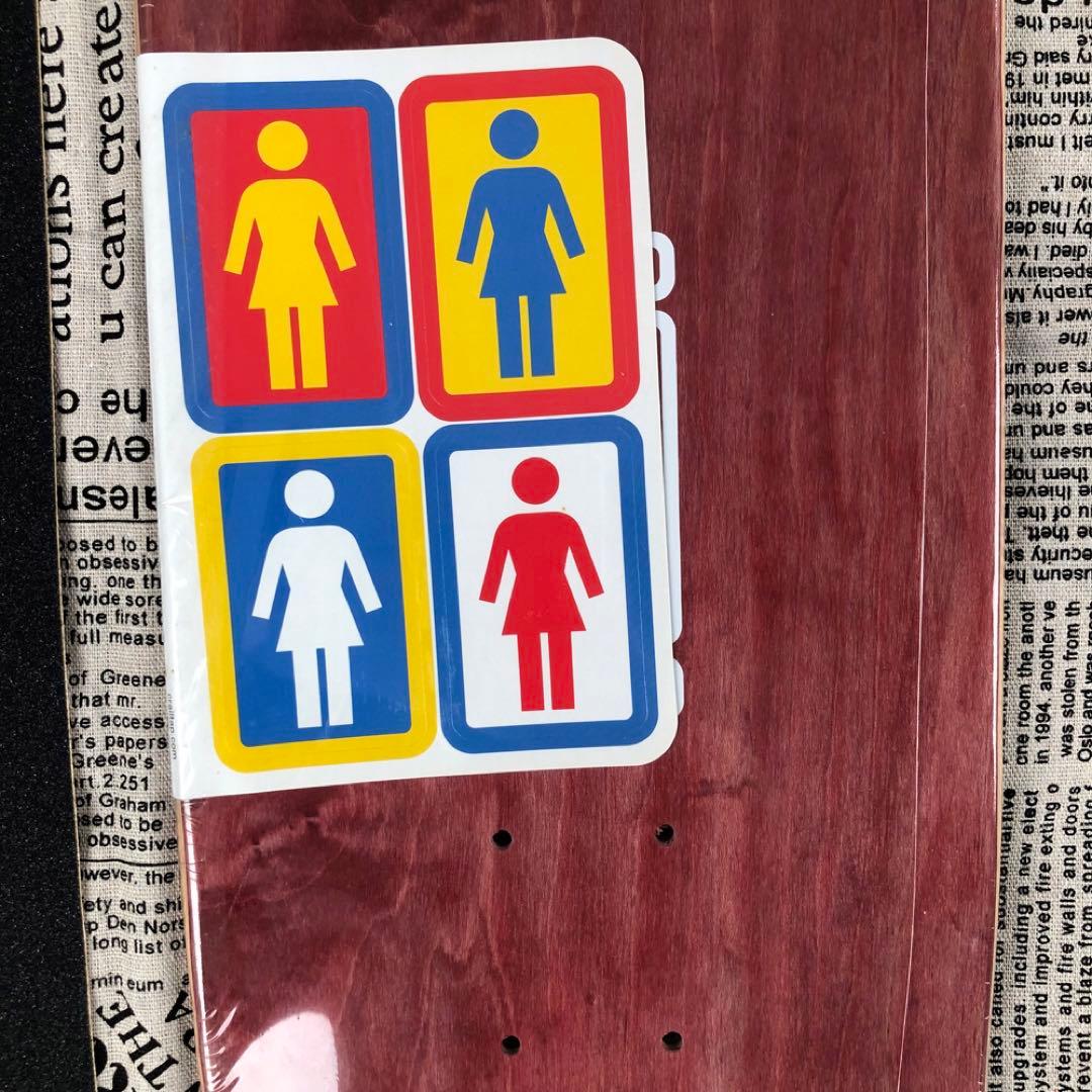 GIRL スケボー デッキデッキ セット 8.0