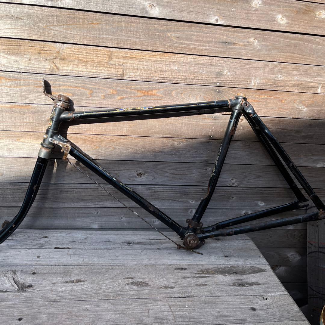 希少！アンティーク自転車フレーム