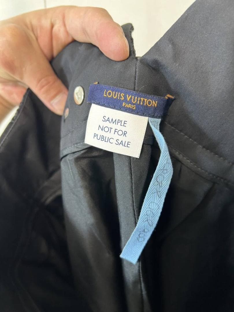 LOUIS VUITTON 七分丈 ガウチョ ハイウエストパンツ レディース