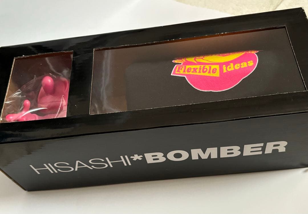 GLAY HISASHI × BOMBER 箱入フィギュア&Tシャツ S