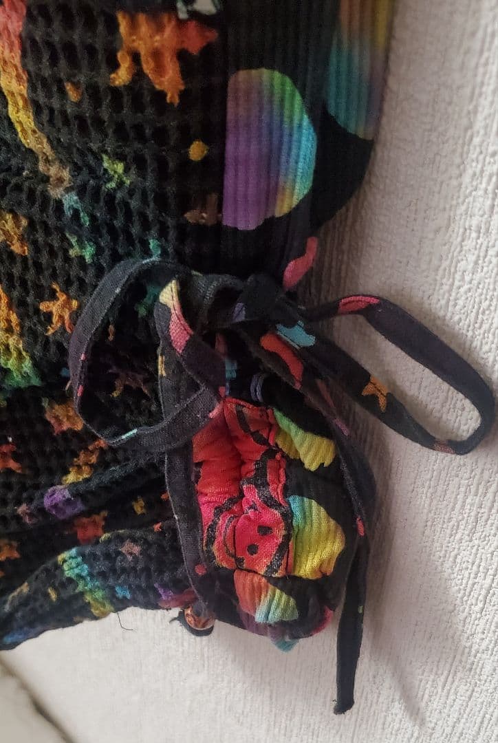 エルロデオ　Kiitos　パンツ　カラフル　派手　デコラ パッチワーク　未使用