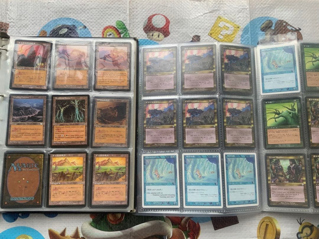 MTG引退品、ルネッサンス新品未開封10パック、ファイル2冊