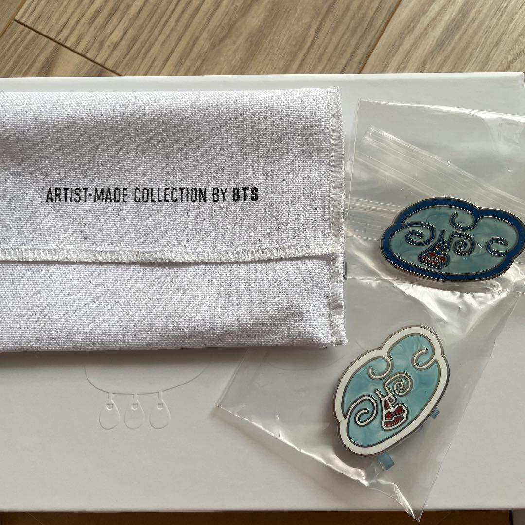 BTS テテ V ブローチ Cloud Dropsアーティストメイド