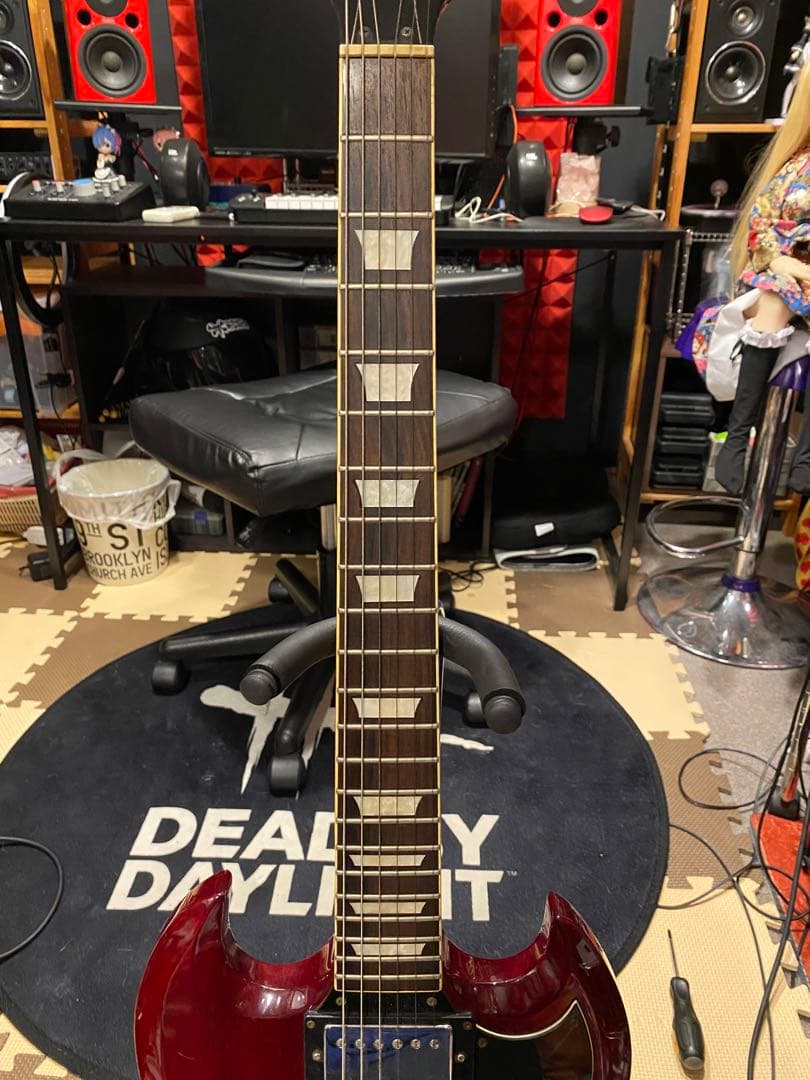 マホガニーボディAria Diamond ASG-420