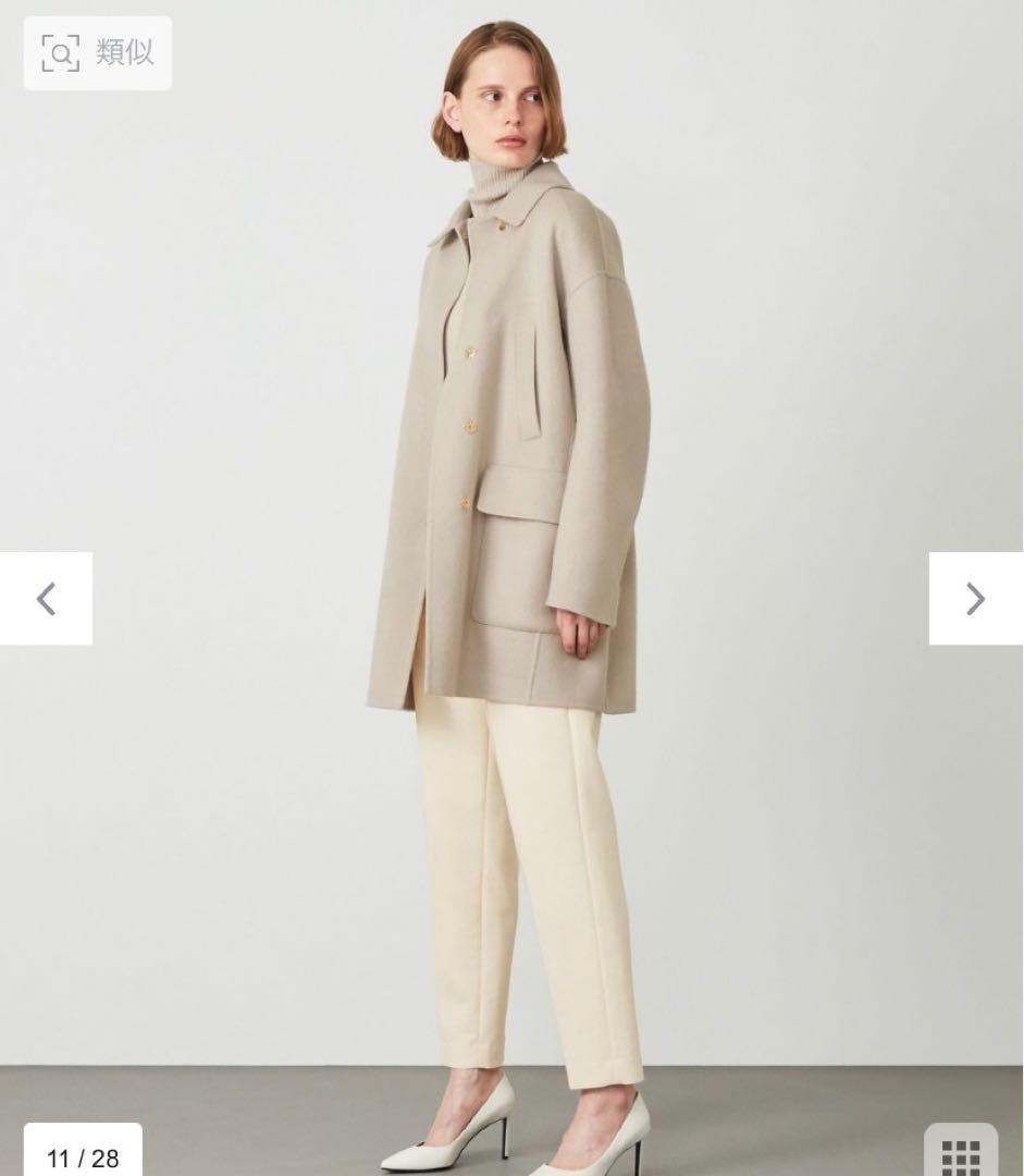 BEIGE ベイジ LENS ショートコート taupe 4 オンワード