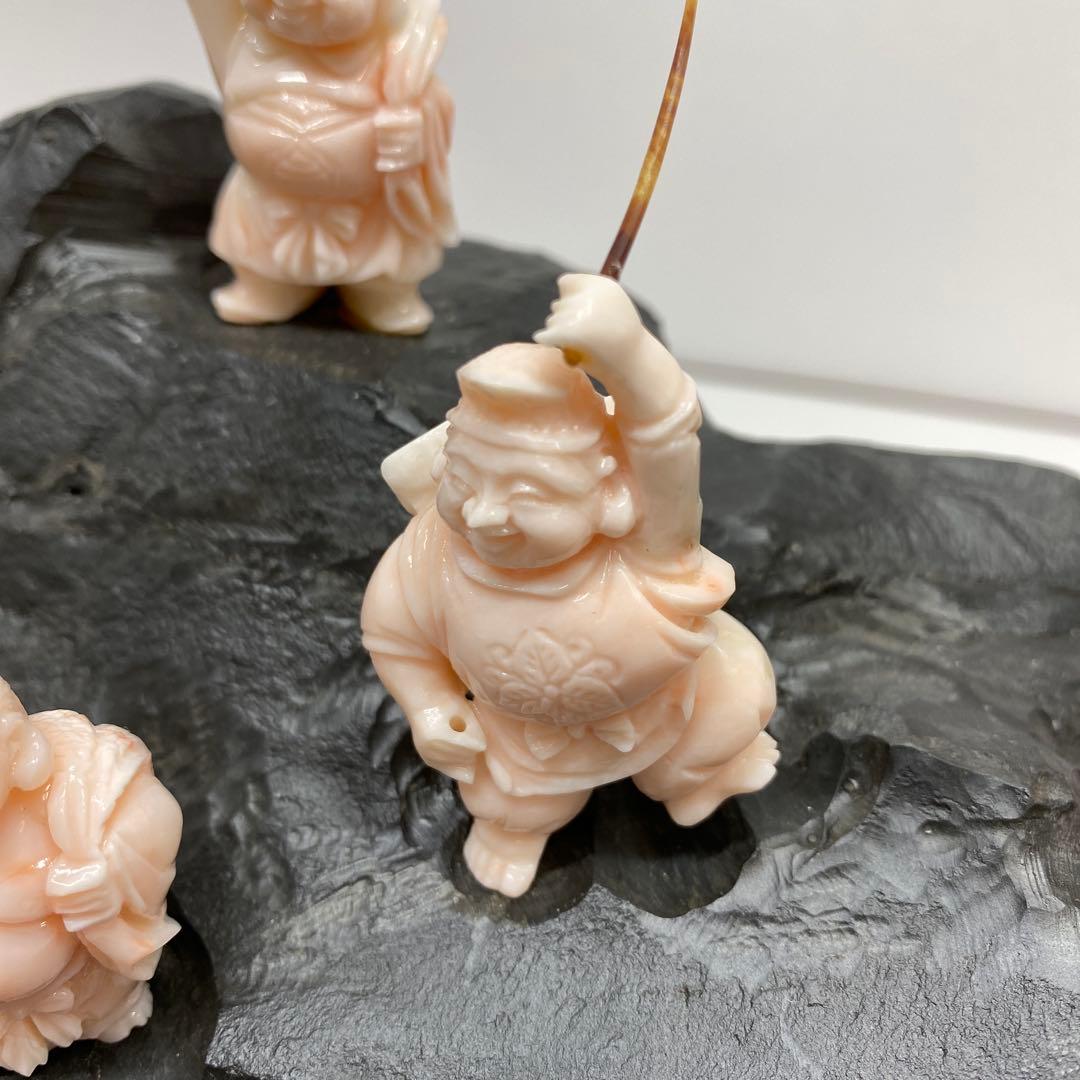 専用　本桃色　珊瑚　七福神　トトサエ　東さ7-0327☆2F