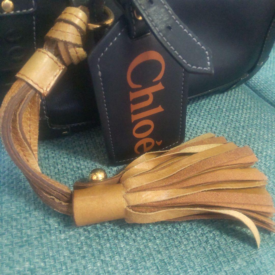 Chloe・エデンタッセルショルダーバック・Black・（早いも勝ちです）