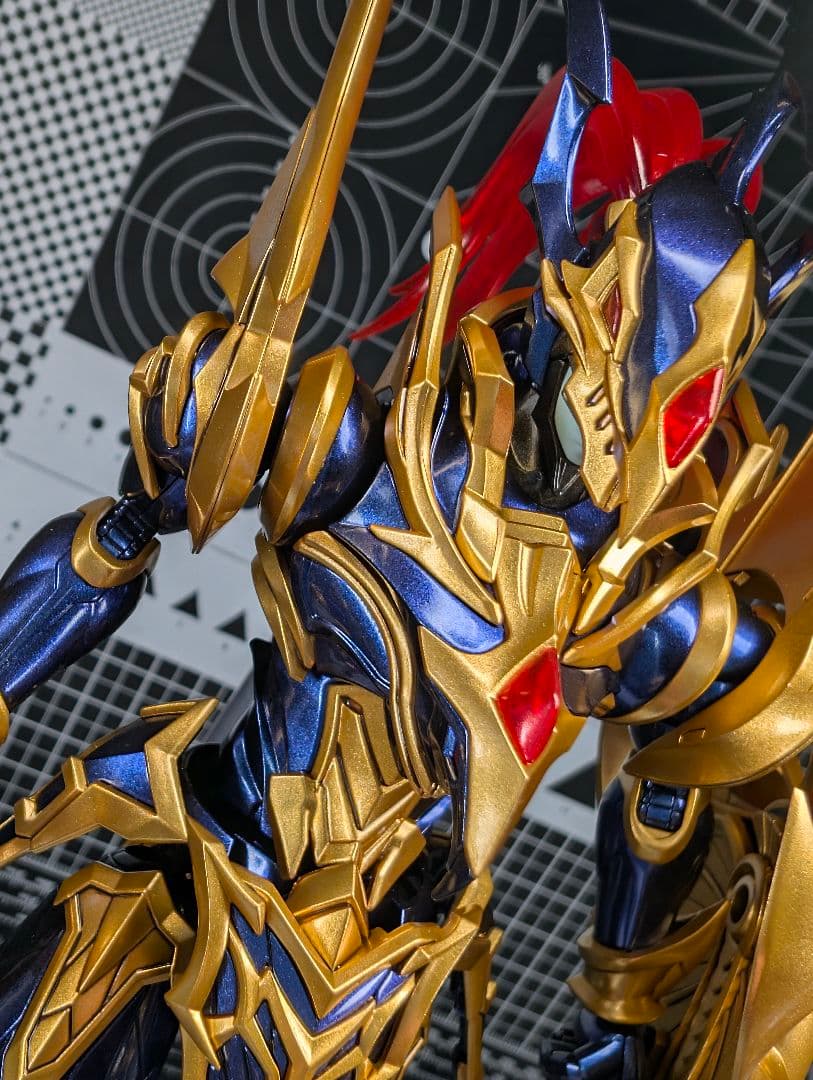 カオス・ソルジャー　全塗装　完成品　偏光メタリック