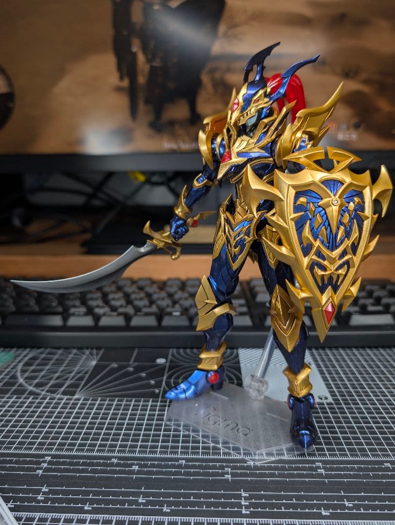 カオス・ソルジャー　全塗装　完成品　偏光メタリック