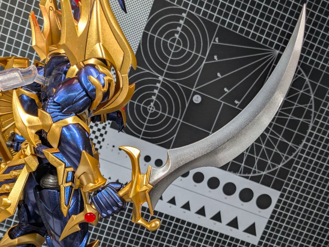 カオス・ソルジャー　全塗装　完成品　偏光メタリック