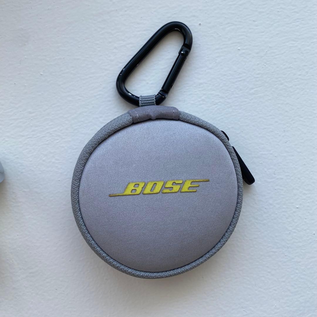 Bose SoundSport ワイヤレスイヤホン グレー・イエロー
