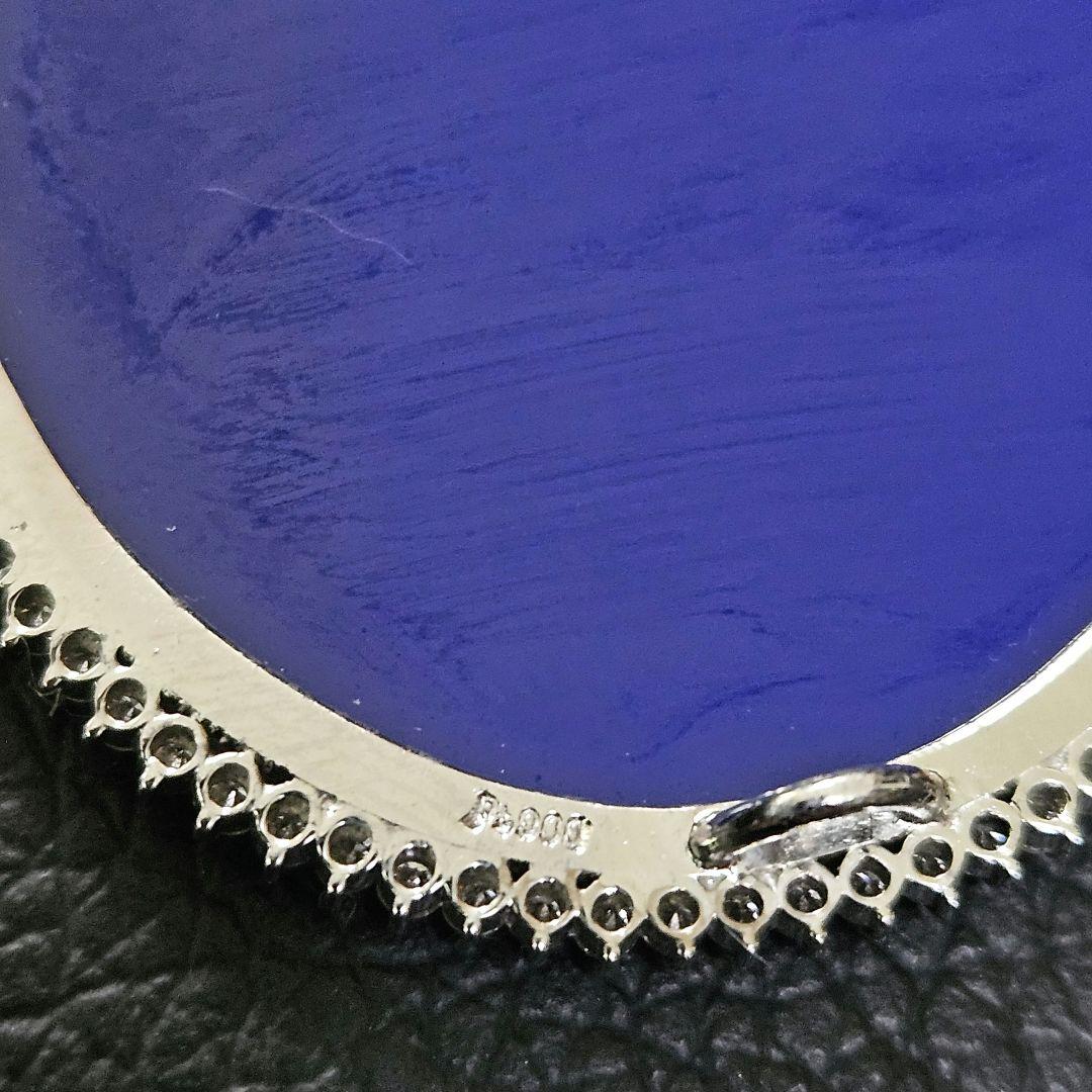 【美品】【鑑定済み】Pt900 プラチナ×ダイヤ カメオブローチ 箱付き！