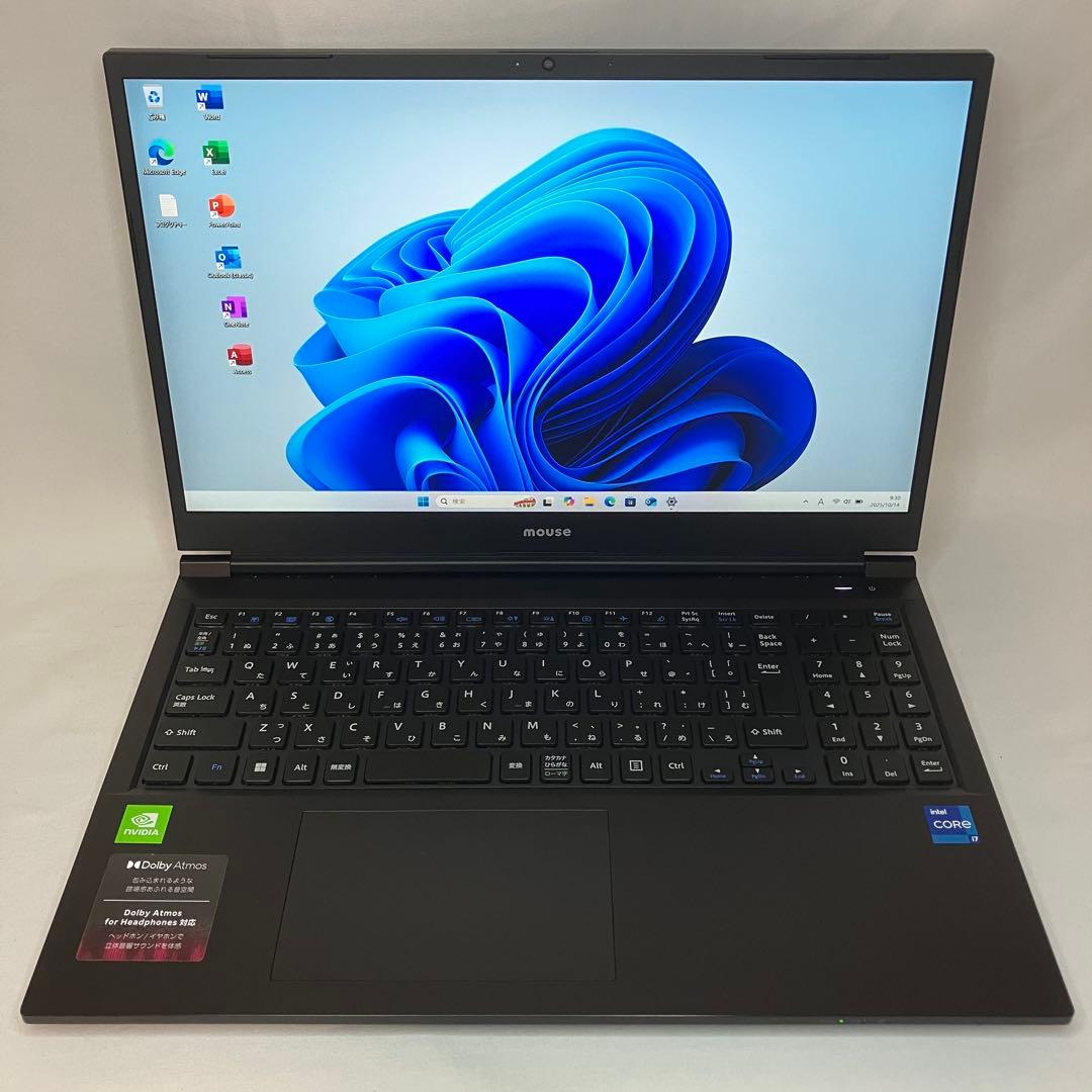 準美品 mouse K5 12世代 i7 16GB 512GB 15.6型FHD