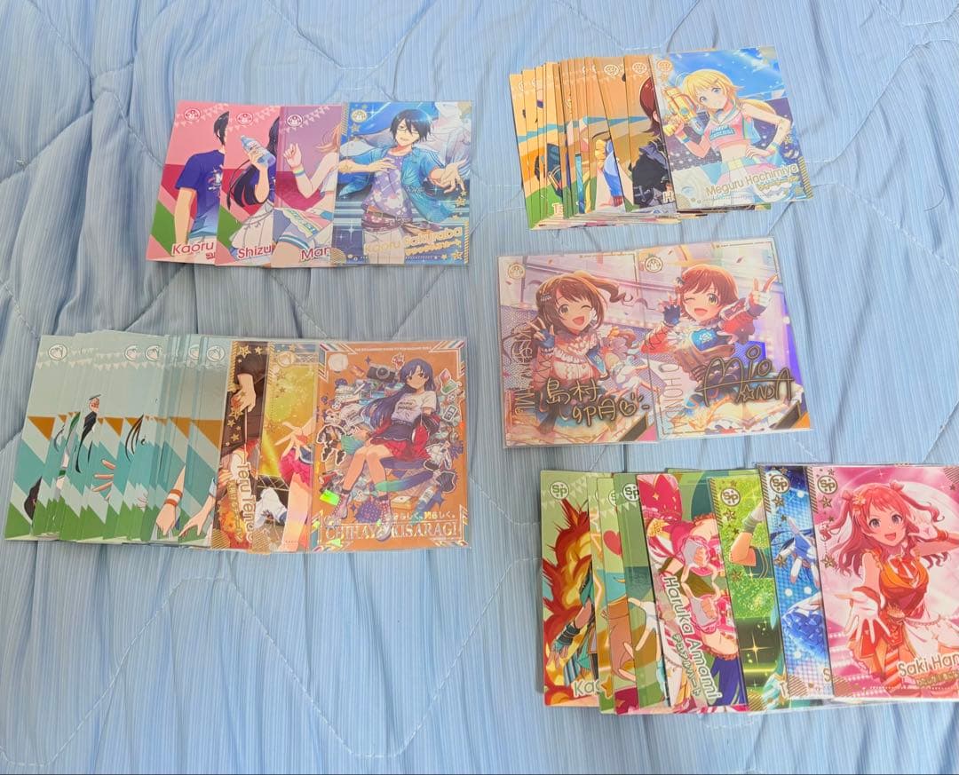 アイドルマスターツアーズ　ツアマス SSR パラレル　島村卯月　未央　如月千早