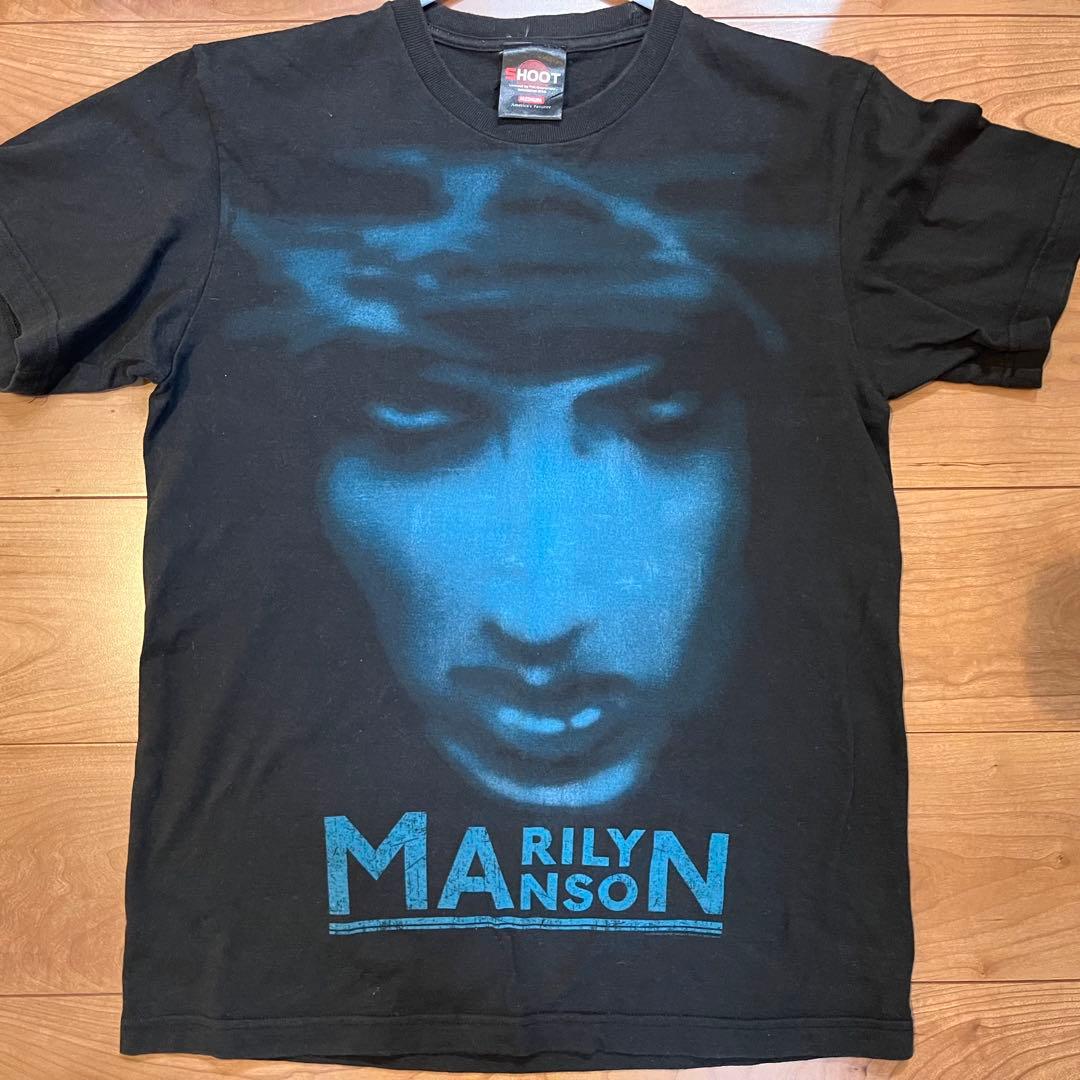 【当時物】マリリンマンソン ツアーTシャツ 00s SHOOTタグ M