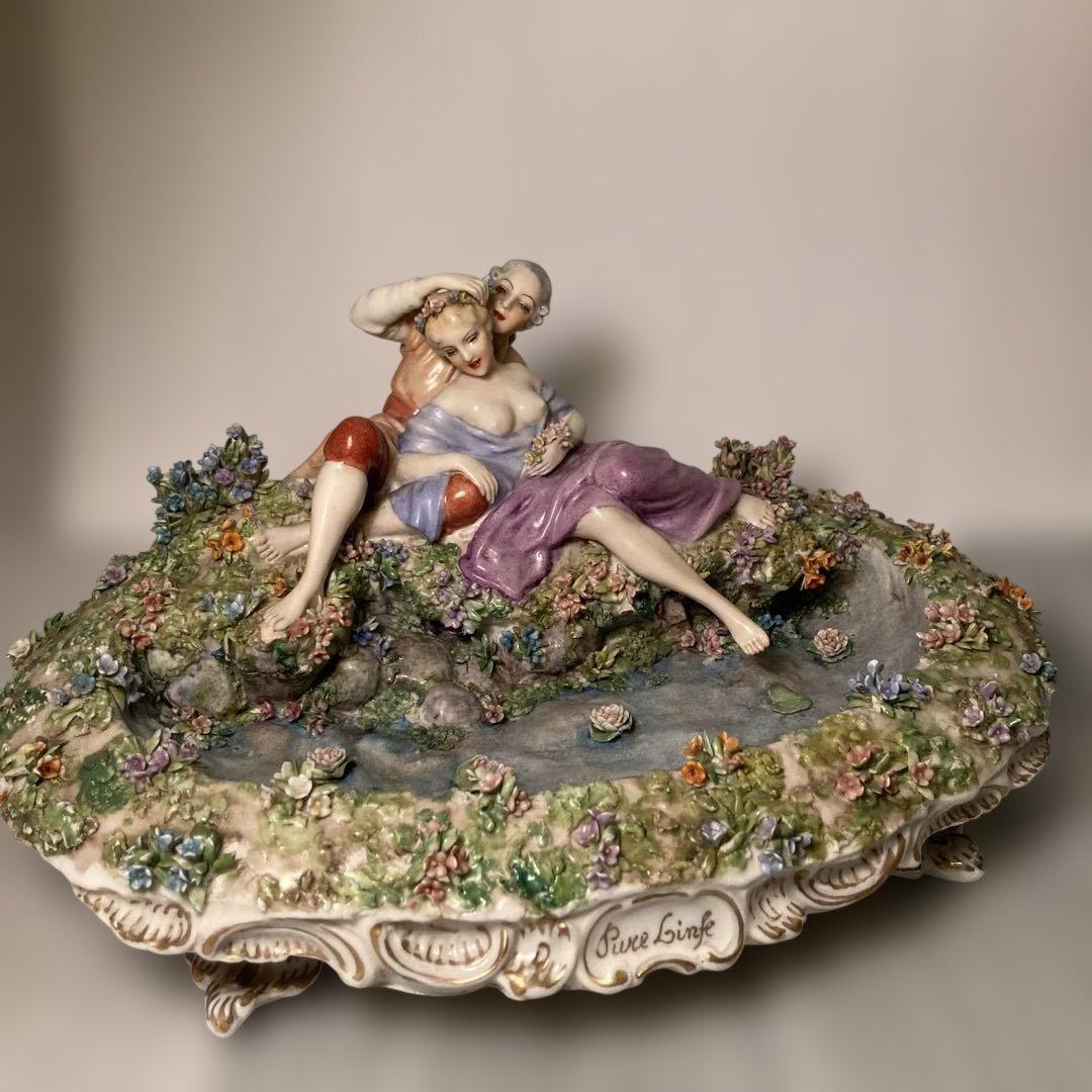 ルイージ　ファブリス　　陶磁器人形