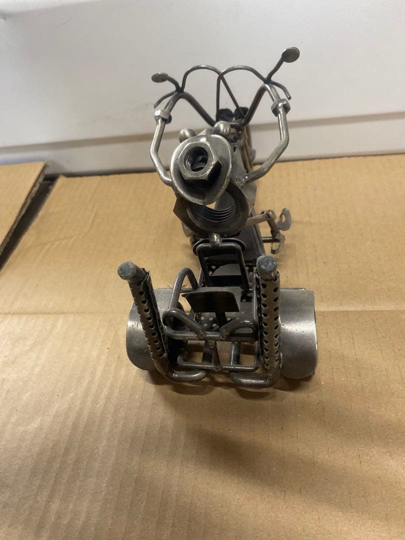 金属製バイクミニチュアアート3点セット