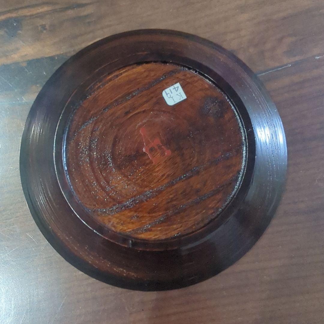 輪島塗　角 偉三郎　利休皿