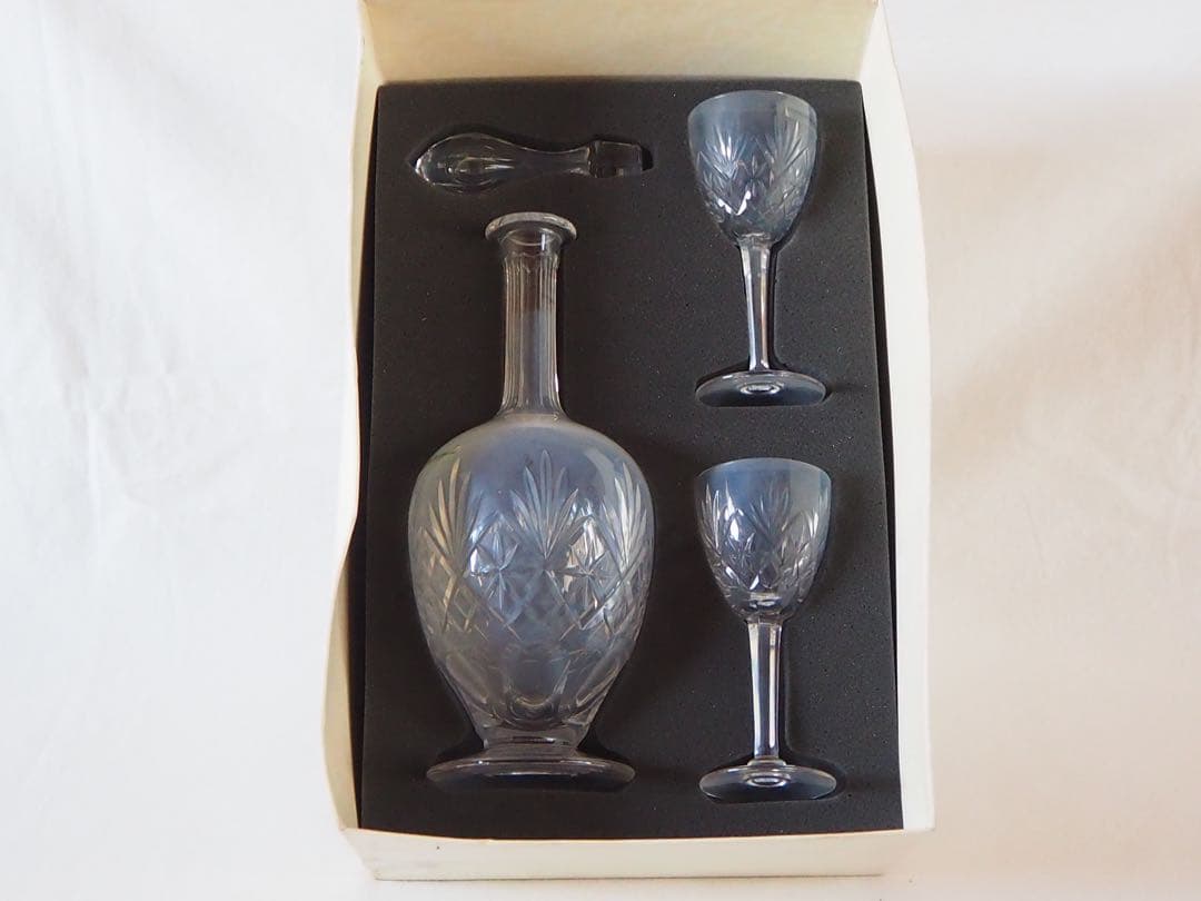 【美品】CRISTALLERIE LORRAINE グラス デカンタ フランス製
