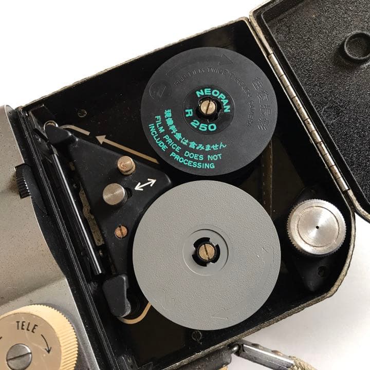 Canon cinezoom512 ダブルエイトフィルム用のシネカメラ