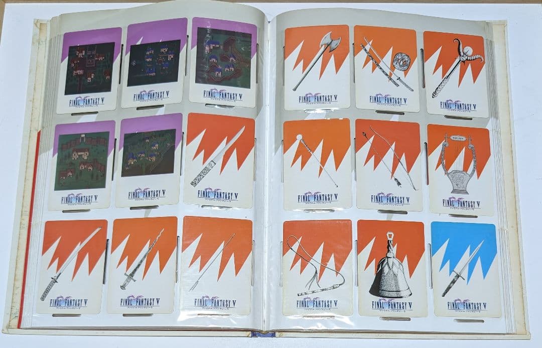 ファイナルファンタジー5　カードコレクション　コンプセット