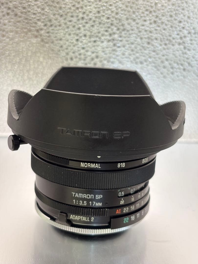 TAMRON SP 17mm f3.5 ライカRマウントアダプター付き
