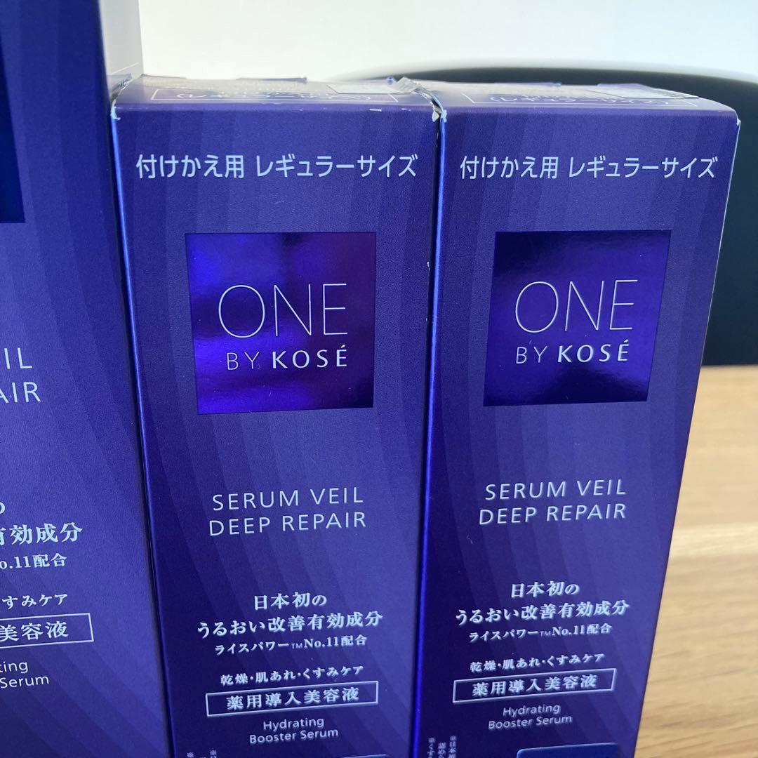 【本体+付けかえ2本】ONE BY KOSE セラムヴェールディープリペア　導入