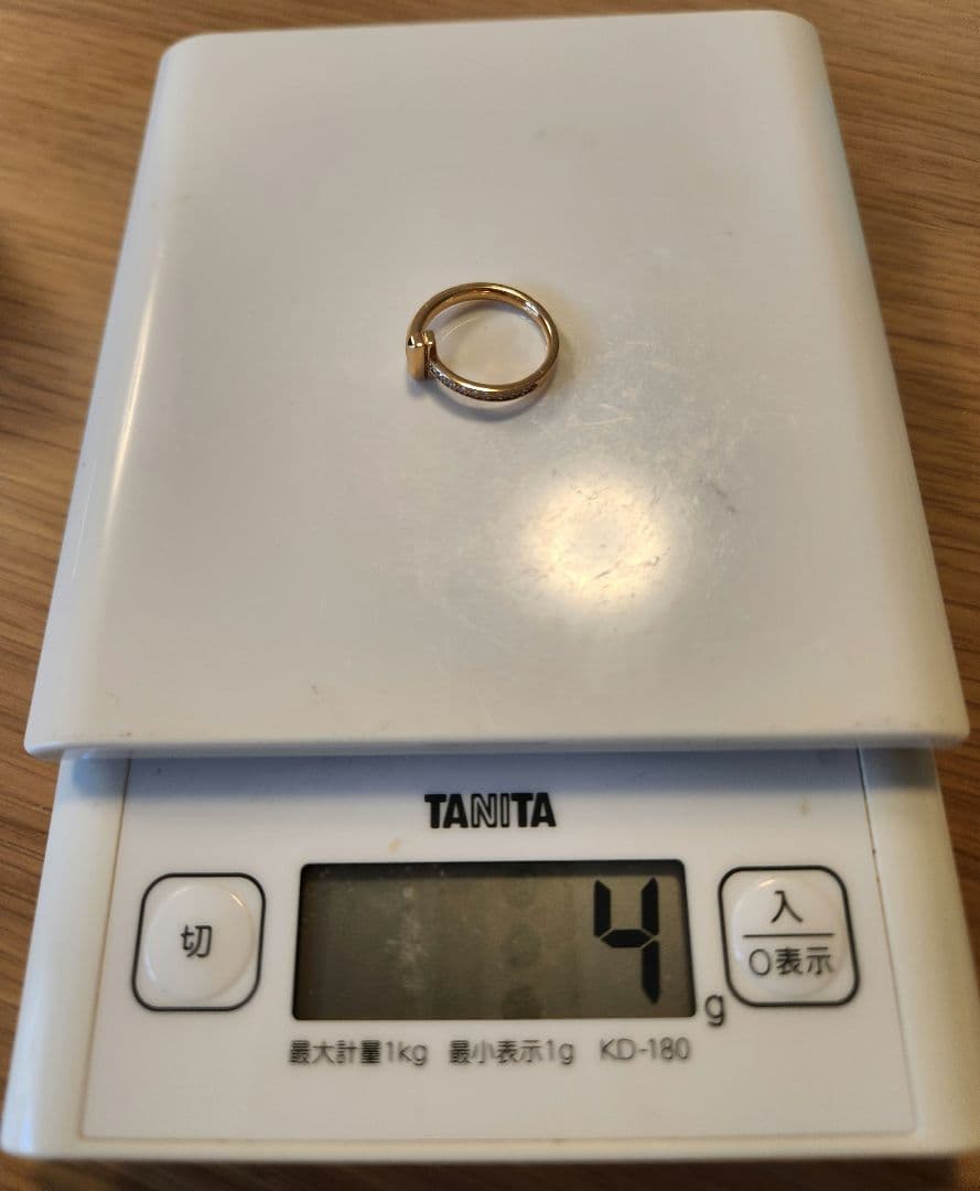 [中古]Tiffany ティファニー Tワンリング K18イエローゴールド11号