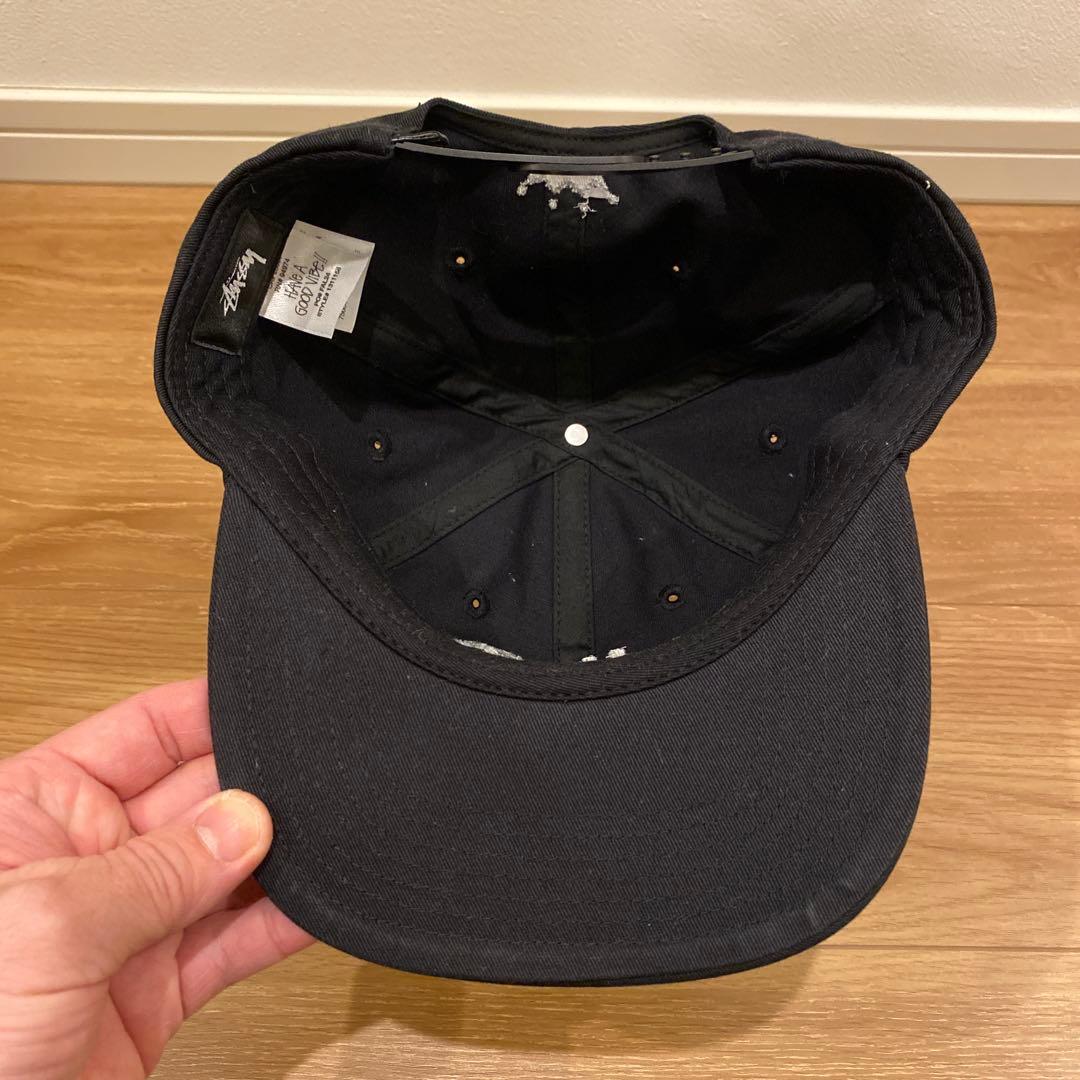 stussy sport cap black ステューシー　キャップ　黒