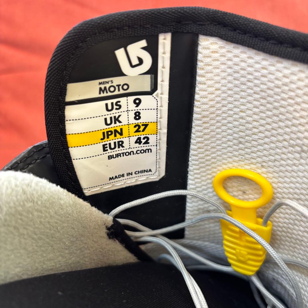 【極美品】 BURTON スノーブーツ ブラック バートン 27.0 メンズ