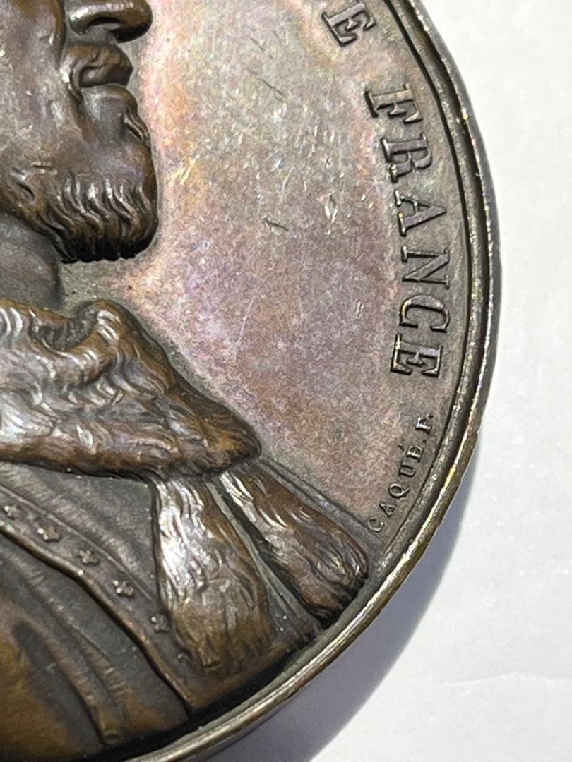 フランス　ジャン・ル・ボン メダル 1837年