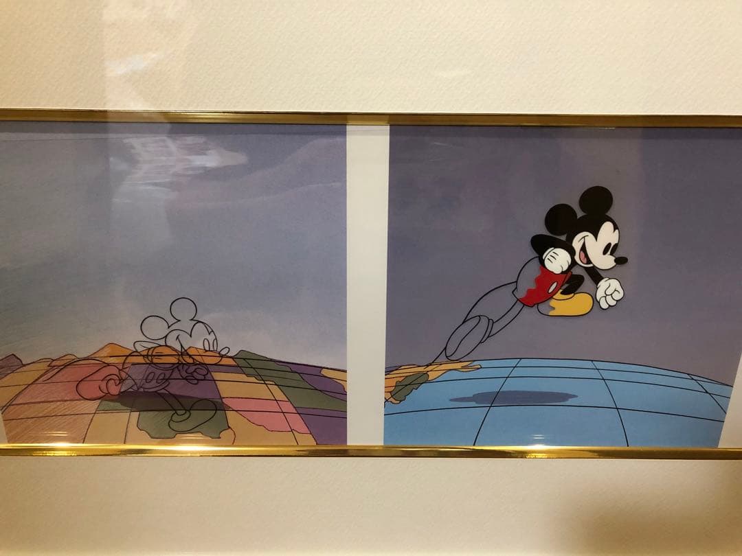 ディズニー　セル画　ミッキーマウス