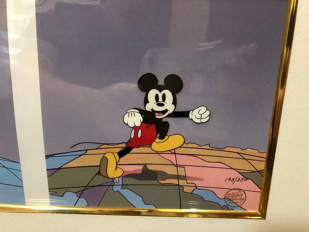 ディズニー　セル画　ミッキーマウス