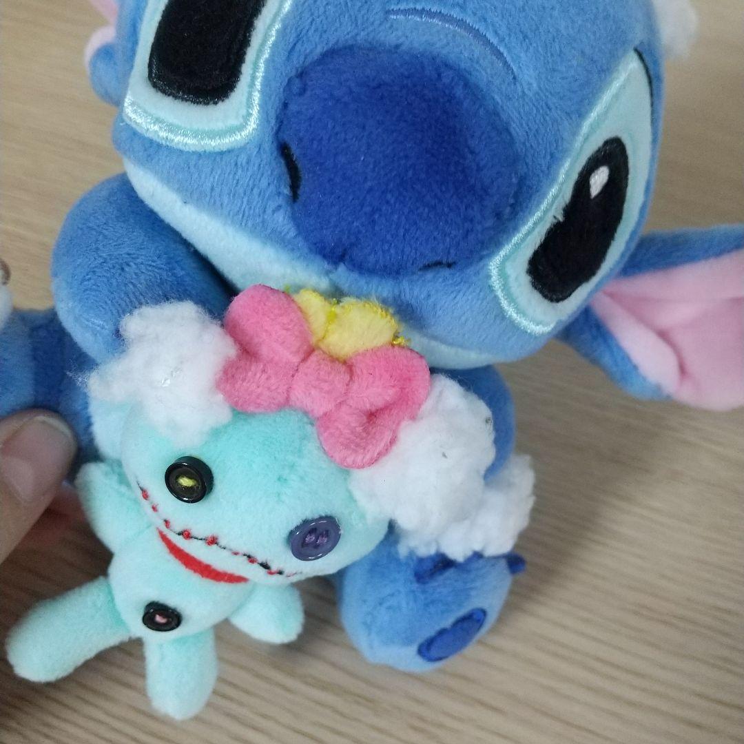 ディズニー　ディズニーストア　スティッチ＆スクランプ　ぬいぐるみ　②