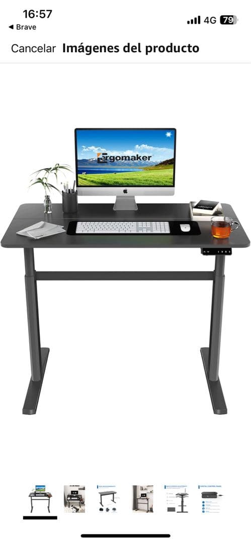 3/18 まで　ERGOMAKER 電動 昇降デスク