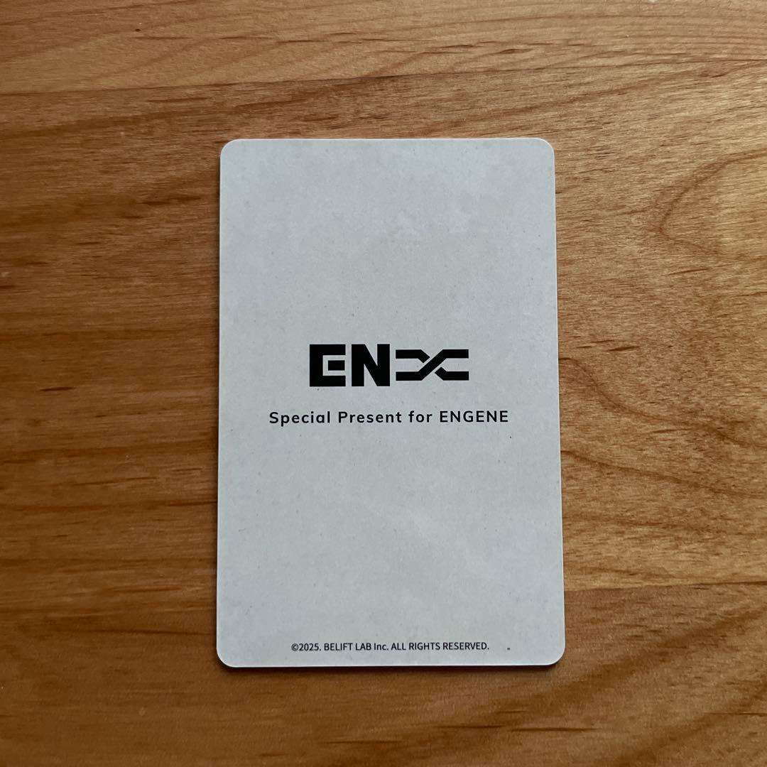 ENHYPEN FC 2025アンケートトレカ　ジェイク JAKE エンハイフン