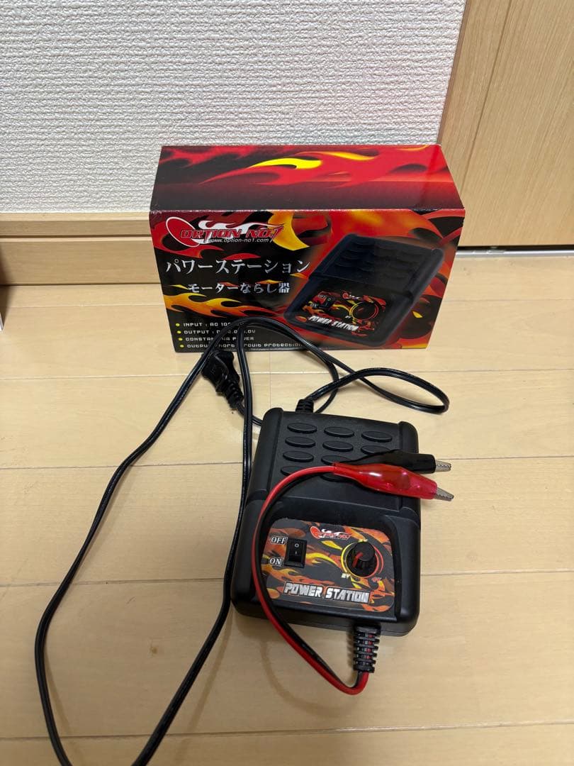 ミニ四駆　セッティング道具一式(充電器　モーターならし器　スピードチェッカー)