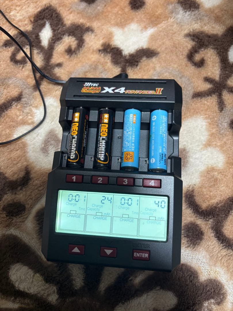 ミニ四駆　セッティング道具一式(充電器　モーターならし器　スピードチェッカー)