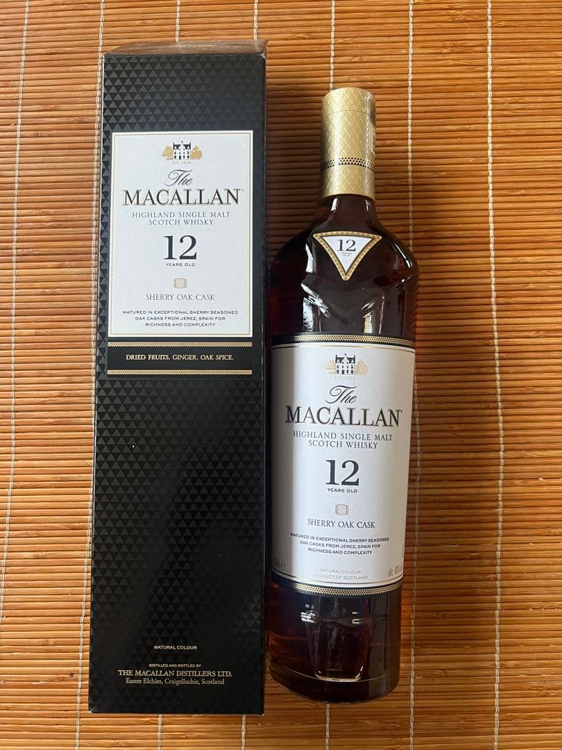ウイスキー The Macallan 12 Year Old 700ml