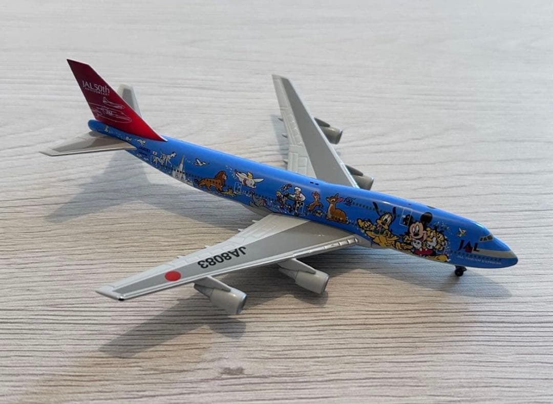 非売品・JAL日本航空B747-400 1/500 ドリームエクスプレス号