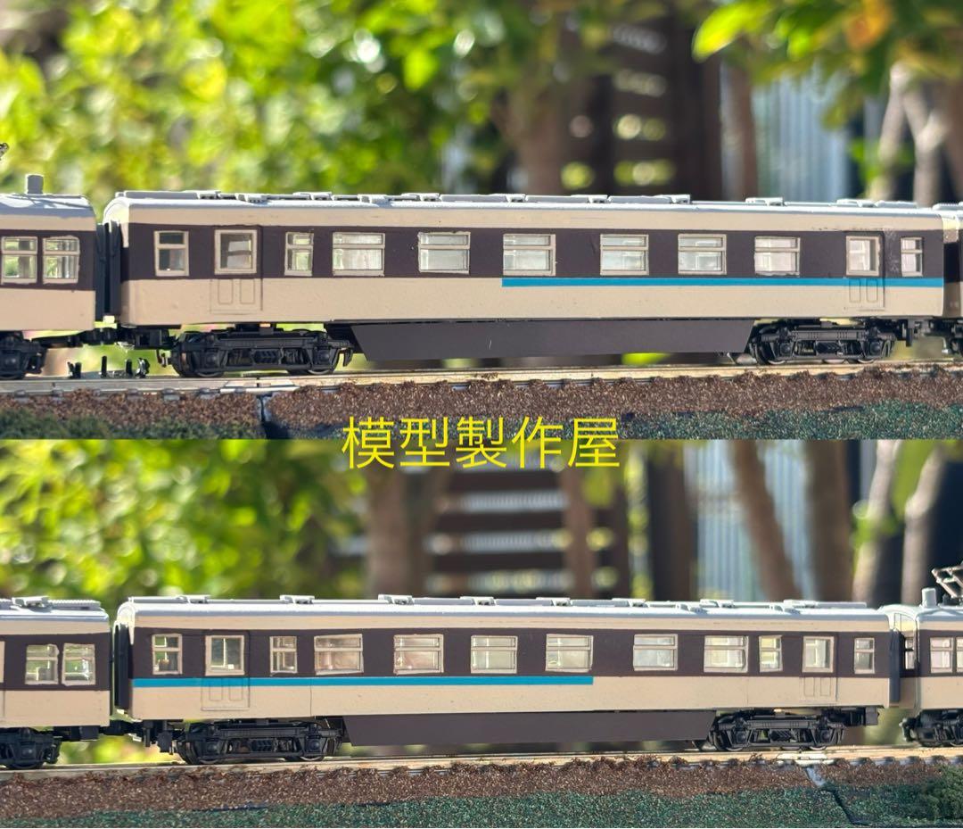 広窓流電　関西急行モハ52 4両編成KATO製品改造 Nゲージ　他サイト出品中