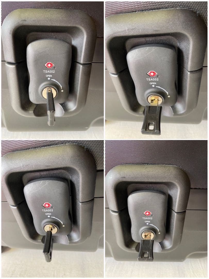 PROTEX スーツケース 60L トラベルキャリー 4輪 FPZ−09