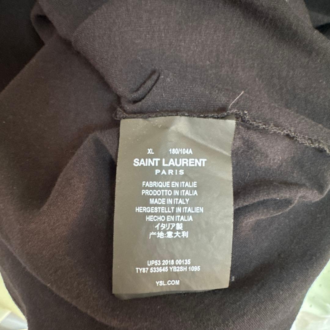 Saint Laurent サンローラン 19ss エッフェル塔 Tシャツ XL