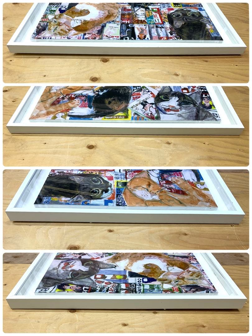 △絵画 久下貴史 「6Aの十人、地下室の居住者と雑誌の世界で結集する」24/70