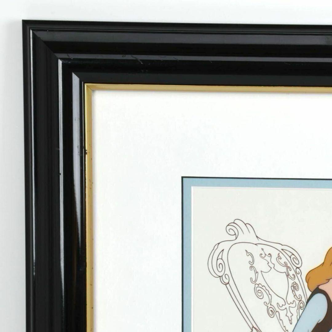 アニメ作品 シンデレラ セリセル 額装 セル画 認証表記有