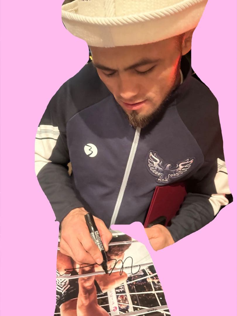 RIZIN シェイドゥラエフ 直筆サイン A4 フェザー級チャンピオン 朝倉未来